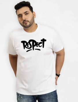 Respect Design T-shirt for Men