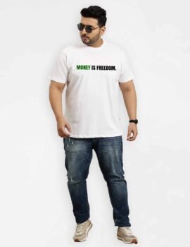 Money Is Freedom T-shirt for Men