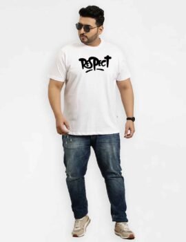 Respect Design T-shirt for Men