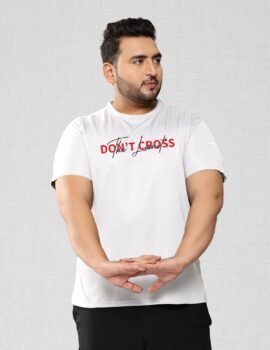 Don’t Cross Sport Gym T-shirt For Men (3XL-7XL)