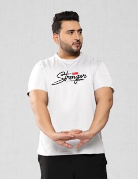 STAY STRONG Printed Sport Gym T-shirt For Men (3XL-7XL)