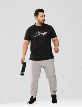 STAY STRONG Printed Sport Gym T-shirt For Men (3XL-7XL)