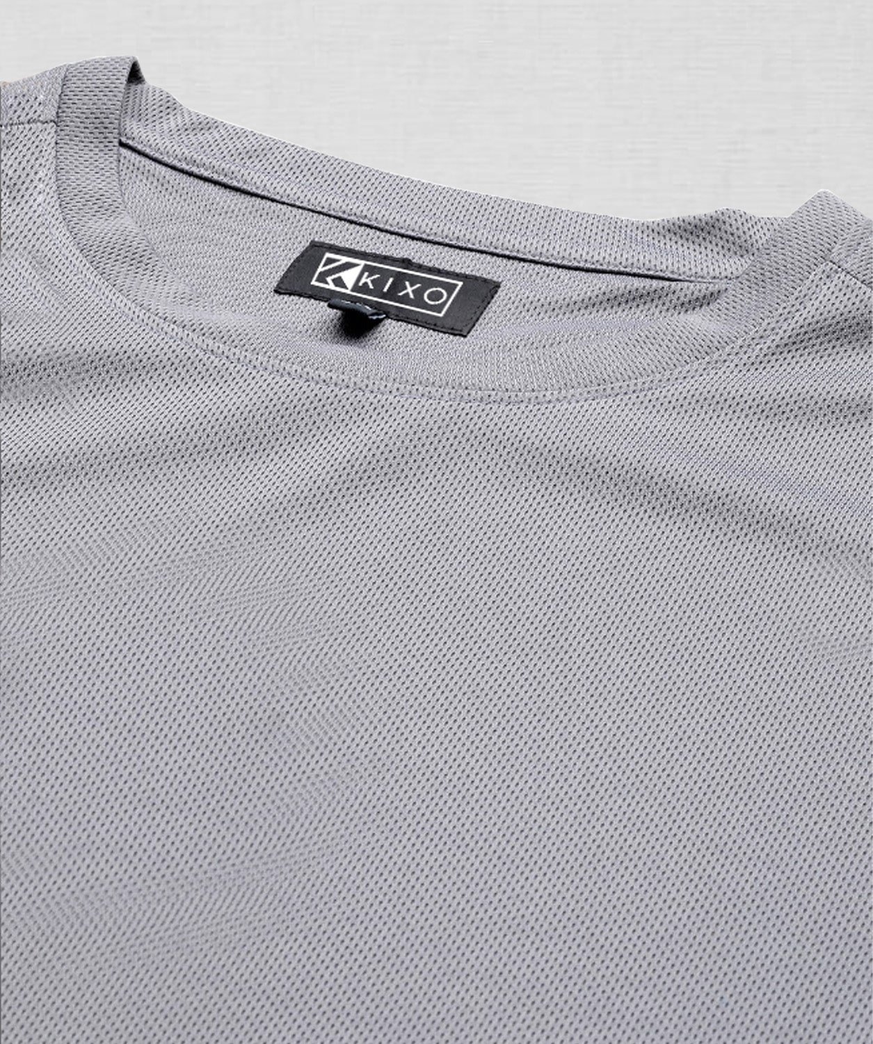 Plain Grey Sport gym T-shirt