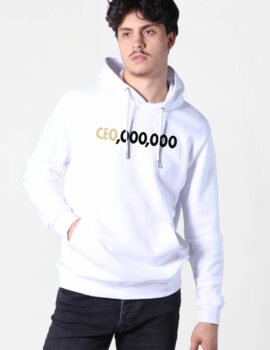 Printed Stylish CEOOO Hoodie for Men