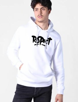 Printed stylish Respect Hoodie for Men