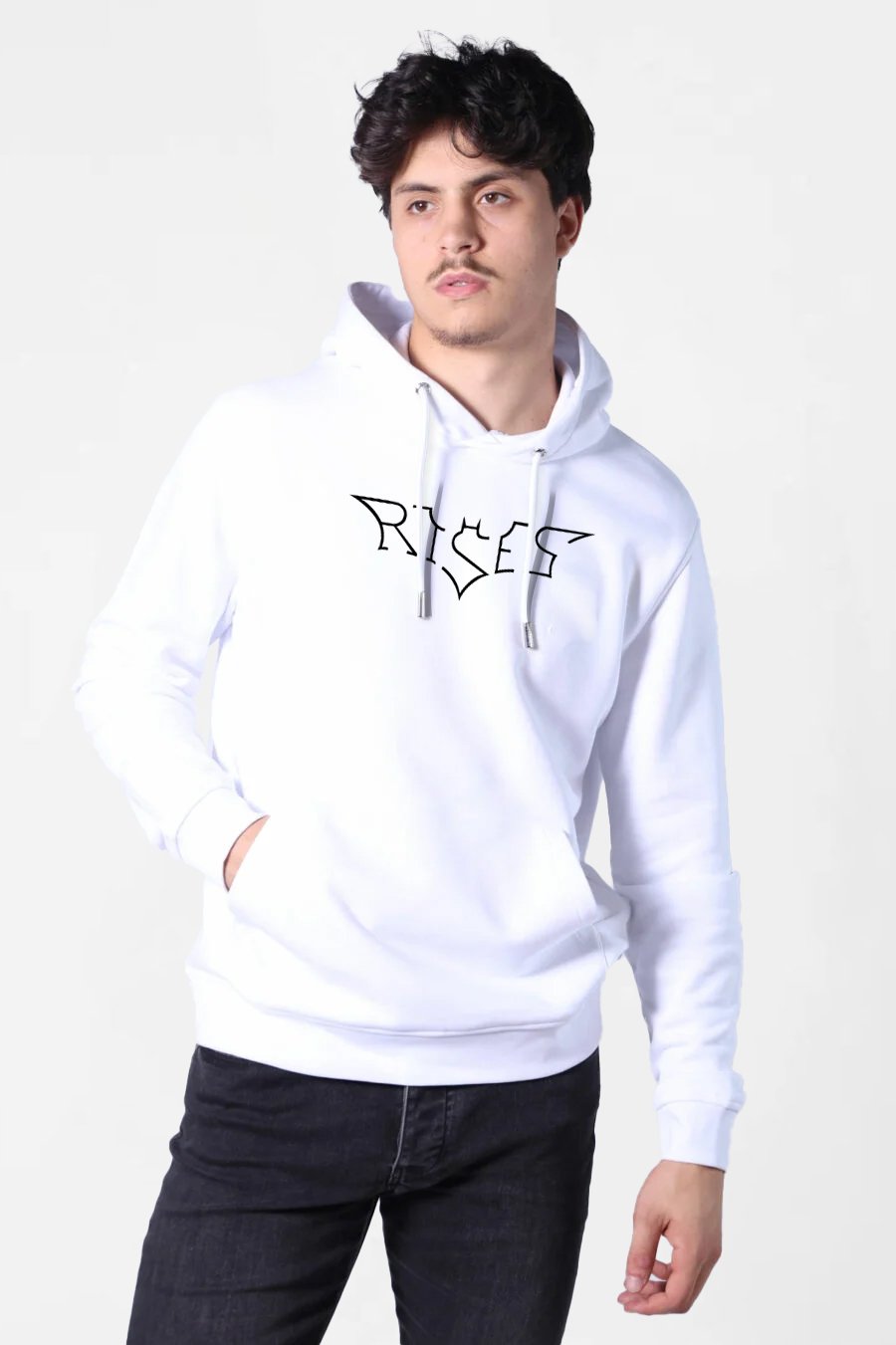 Printed Stylish Rise Hoodie for Men