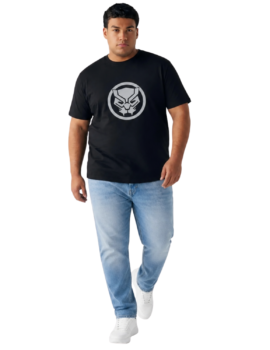 Trendy Panther Printed T-Shirt | Premium Quality Cotton | Plus Size