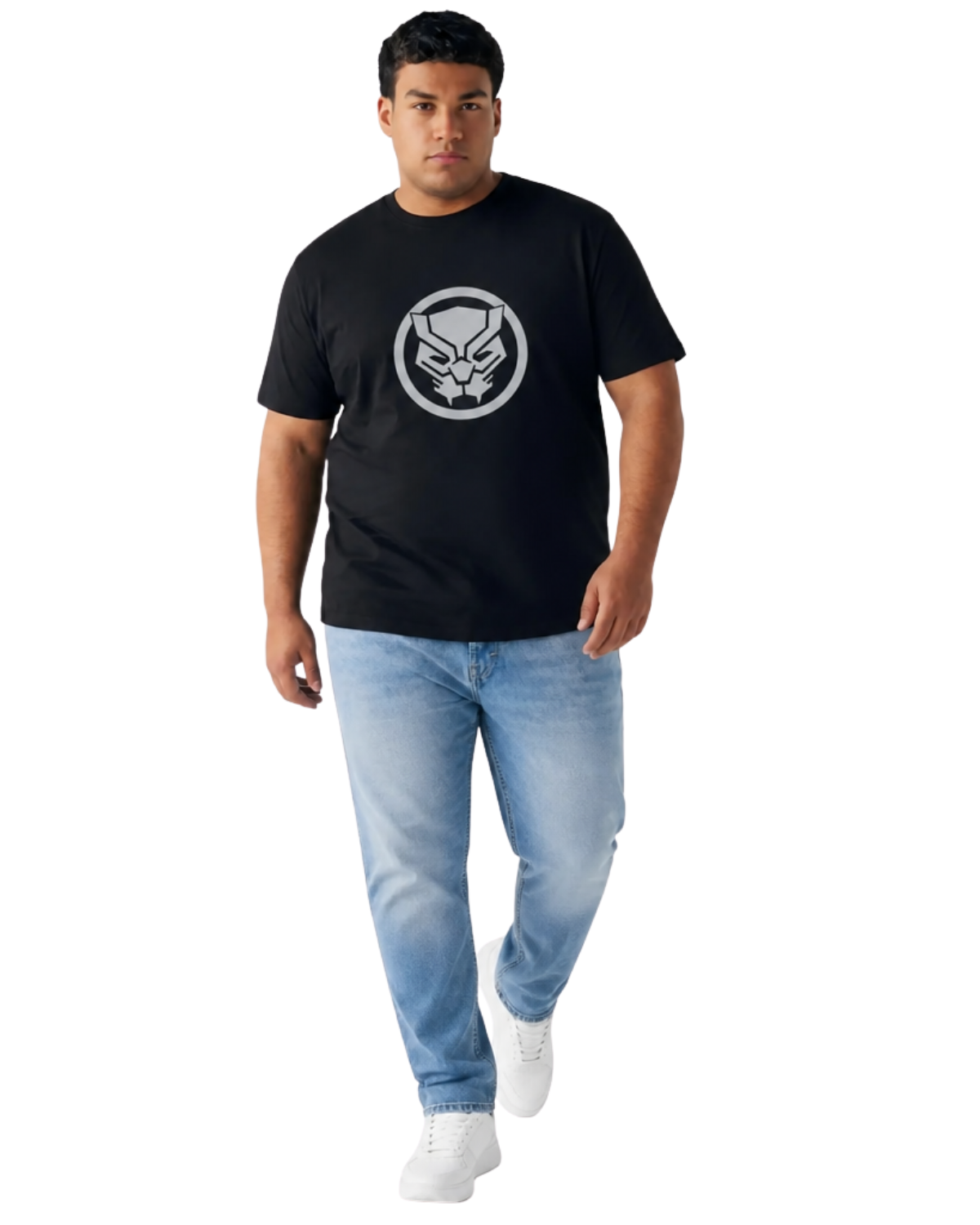 Trendy Panther Printed T-Shirt | Premium Quality Cotton | Plus Size