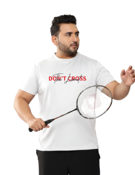 Don’t Cross | Premium quality polyester fabric | casual & sports wear