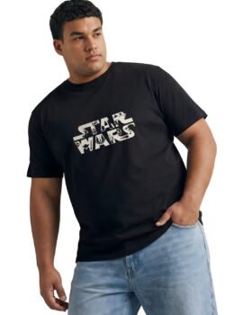 Star Wars Fan Apparel – Ultra Comfortable Cotton T-Shirt – Plus Sizes 2XL-7XL